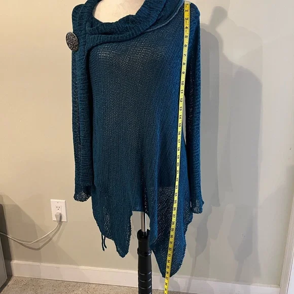 Belamie womens teal tunic size large - Picture 9 of 15